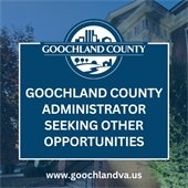 Goochland County Administrator Seeking Other Opportunities
