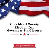 County Offices Closed for Election Day 