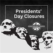 President's Day Closures 
