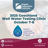 Virginia Cooperative Extension - Goochland Office to Provide Drinking Water Clinic