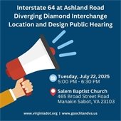 Ashland Road DDI Public Hearing 