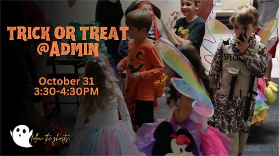 Trick or Treat at Admin