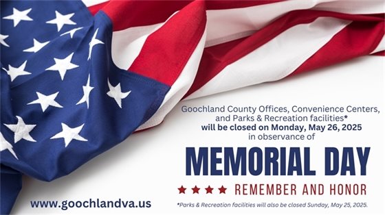 Memorial Day Closures