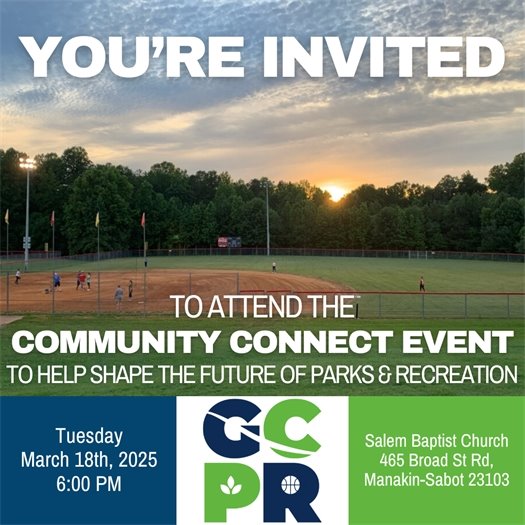 Goochland County Parks and Recreation - Community Connect Event - March 18 2025