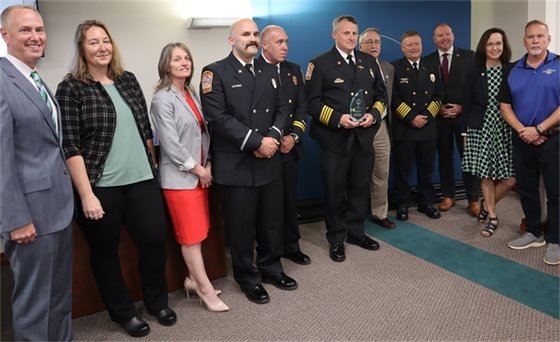 Goochland Fire-Rescue and Emergency Services Recognized for Excellence in Virginia Fire Services