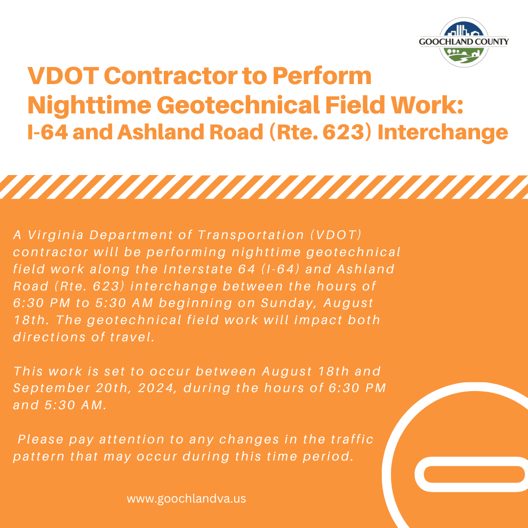 Nighttime Field Work - I-64 and Ashland Road Interchange