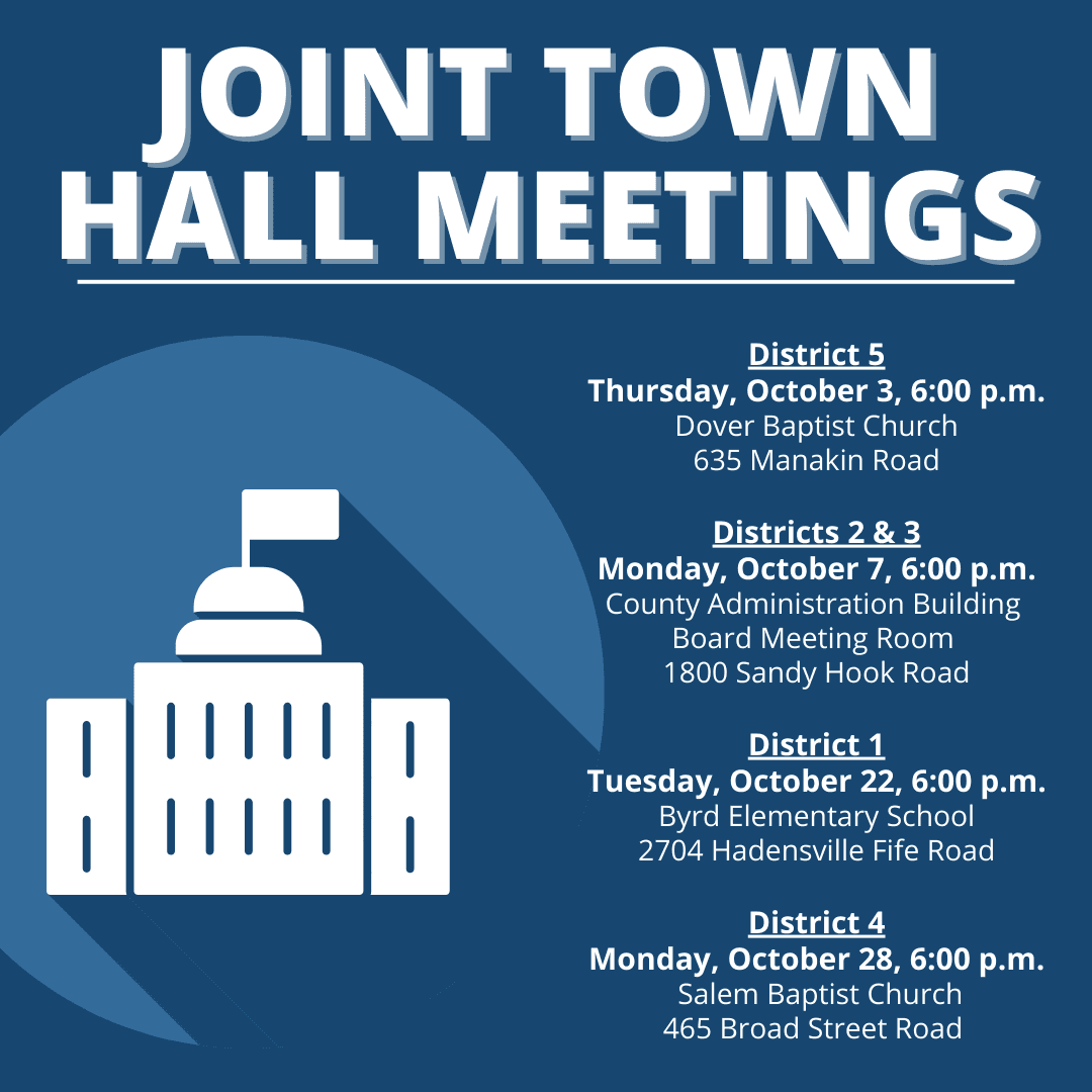 2024 TOWN HALL MEETINGS News Flash