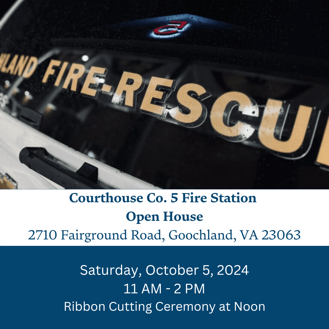 Courthouse Co. 5 Fire Station Open House - October 5, 2024