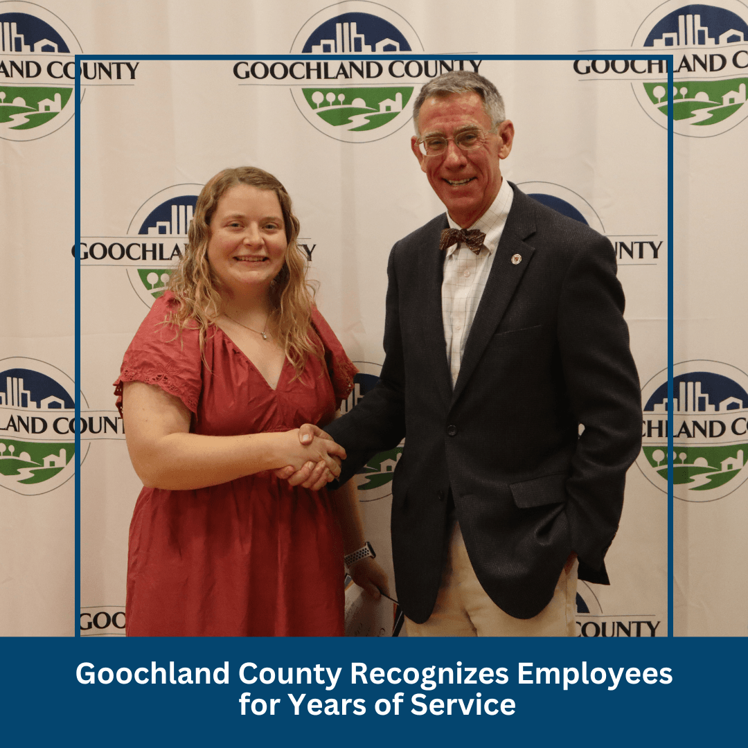 Goochland County Recognizes Employees for Over 300 Years of Service