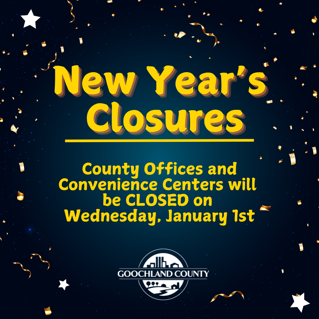 New Years Closures 2024