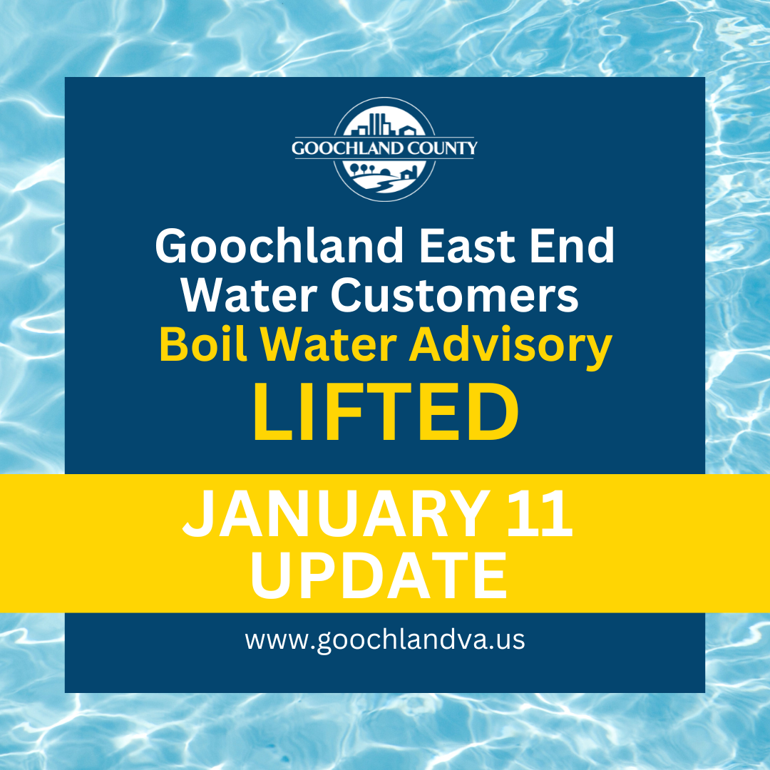 Boil Water Advisory LIFTED 1.11.25