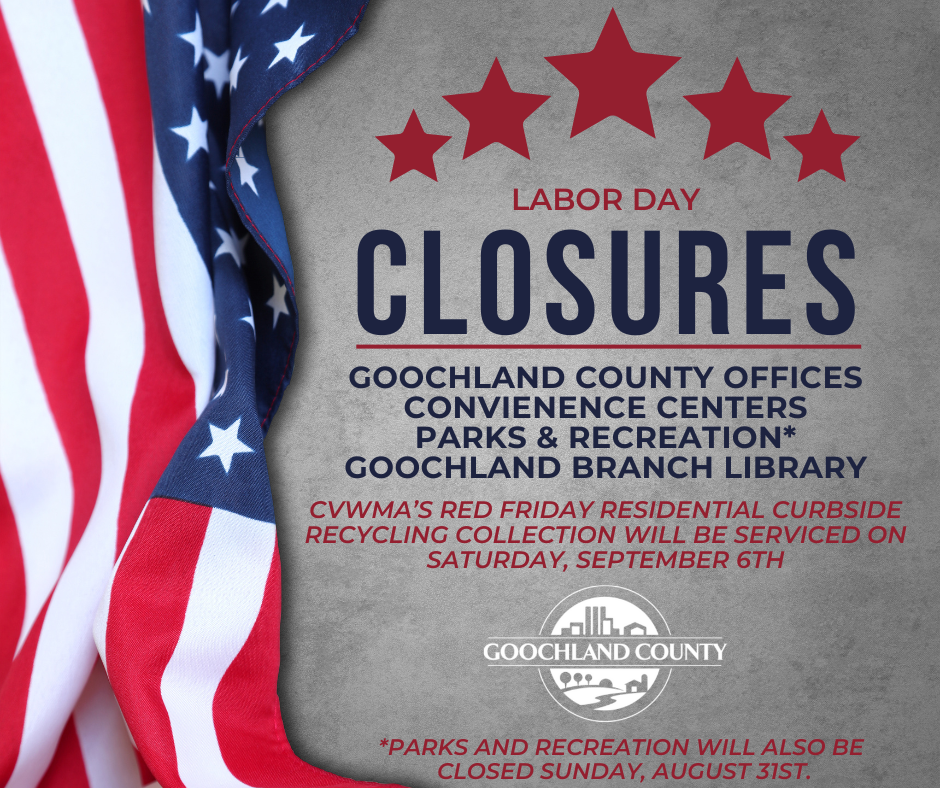 LABOR DAY CLOSURES 2025