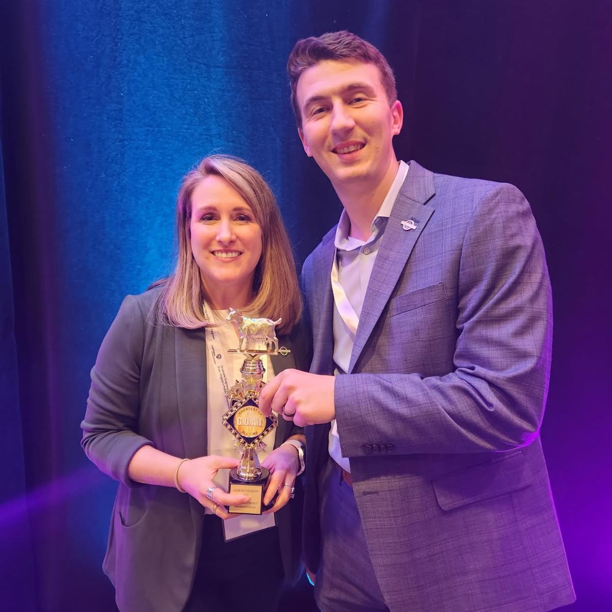 Sara Worley and Chance Robinson