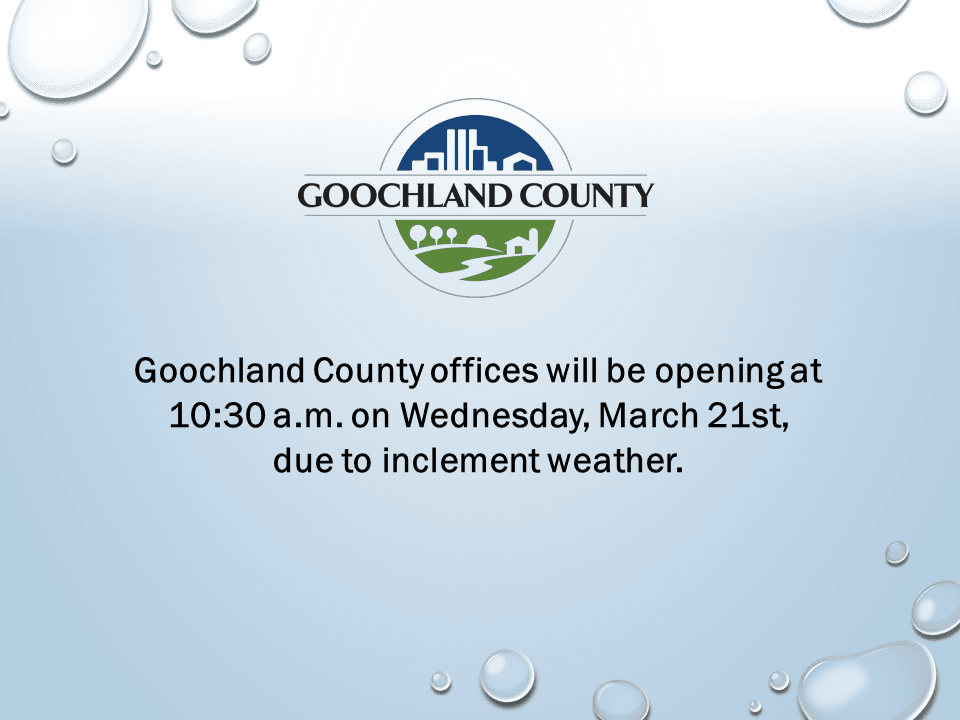 Goochland County - Weather Event - March 21st