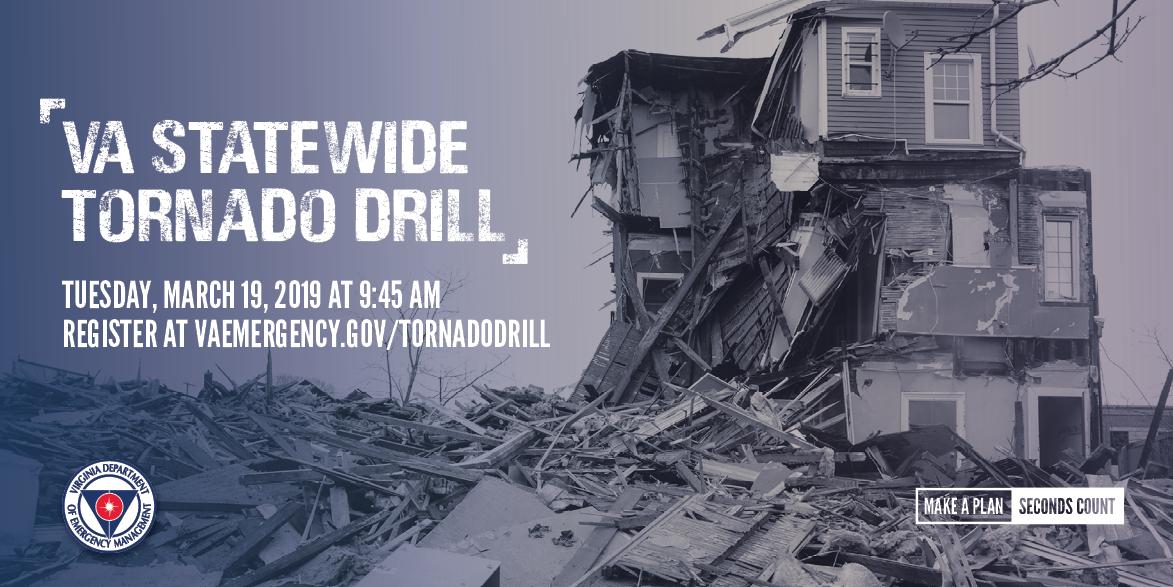 2019 Virginia Tornado Drill