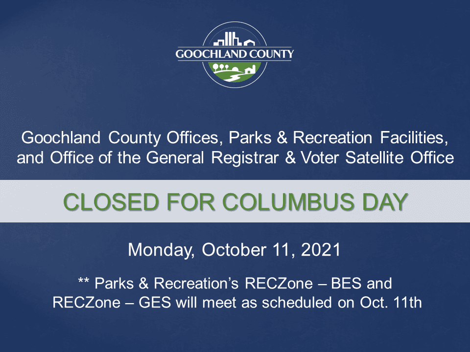 Goochland - Columbus Day 2021