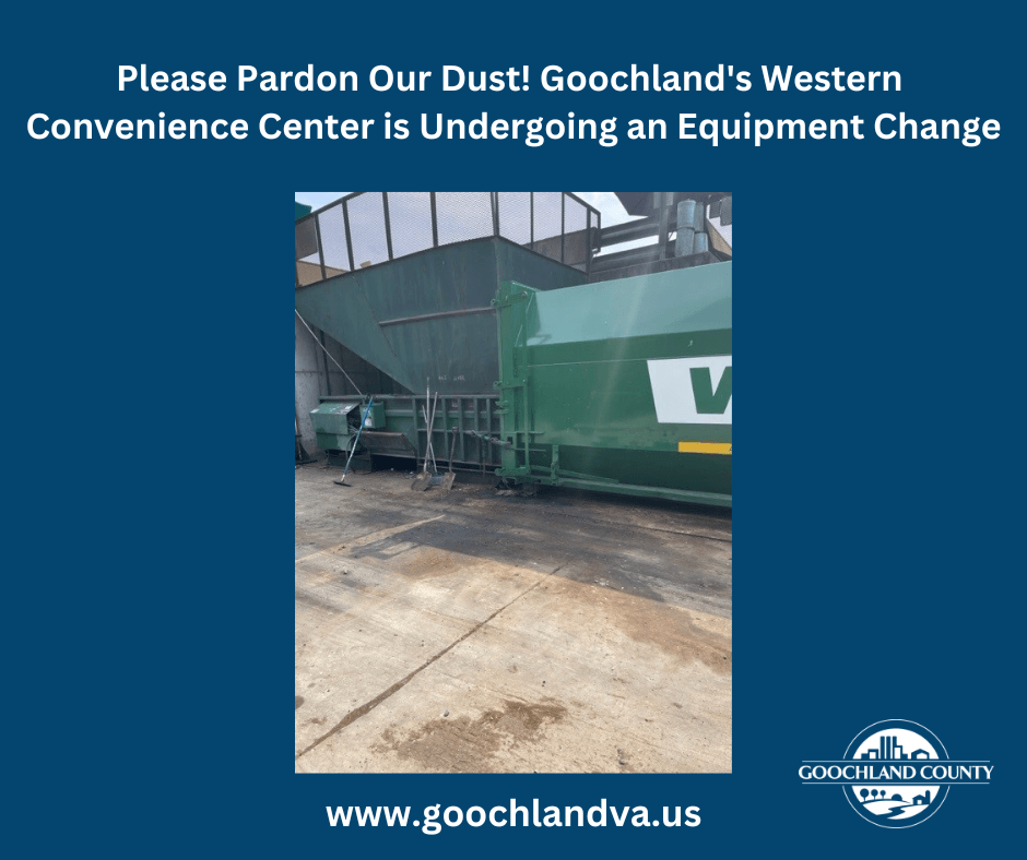 Western Convenience Center Equipment Change - June 2023