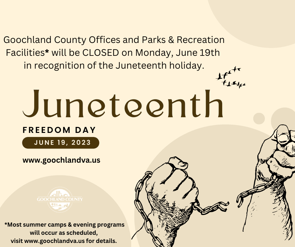 Juneteenth - Holiday Closures v 2