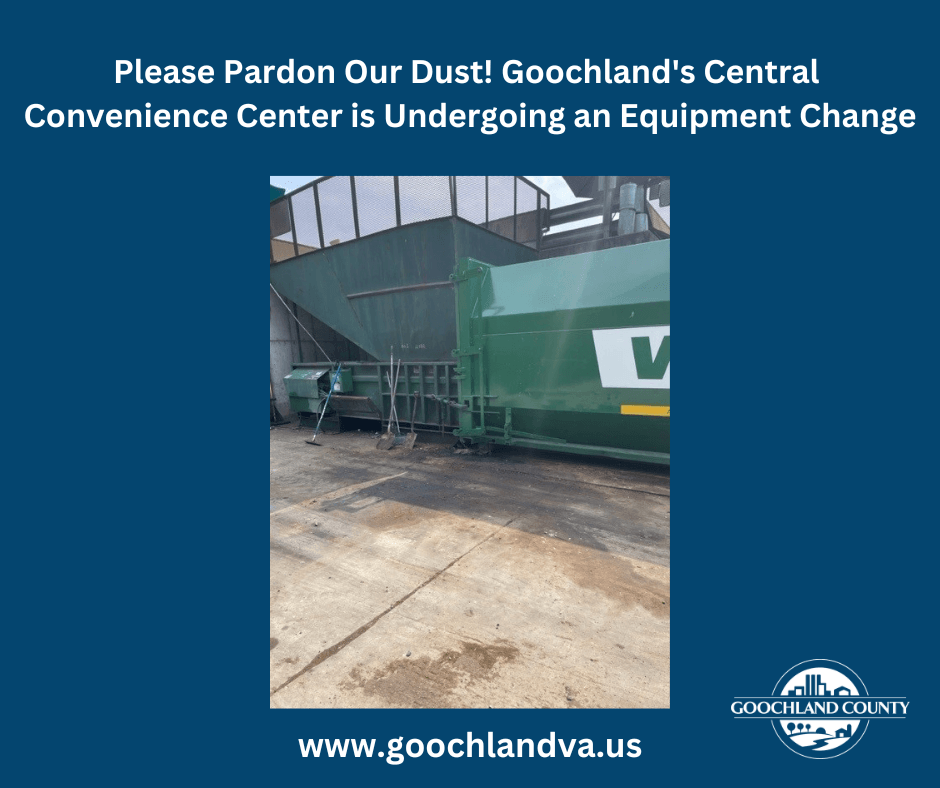 Central Convenience Center Equipment Change - June 2023