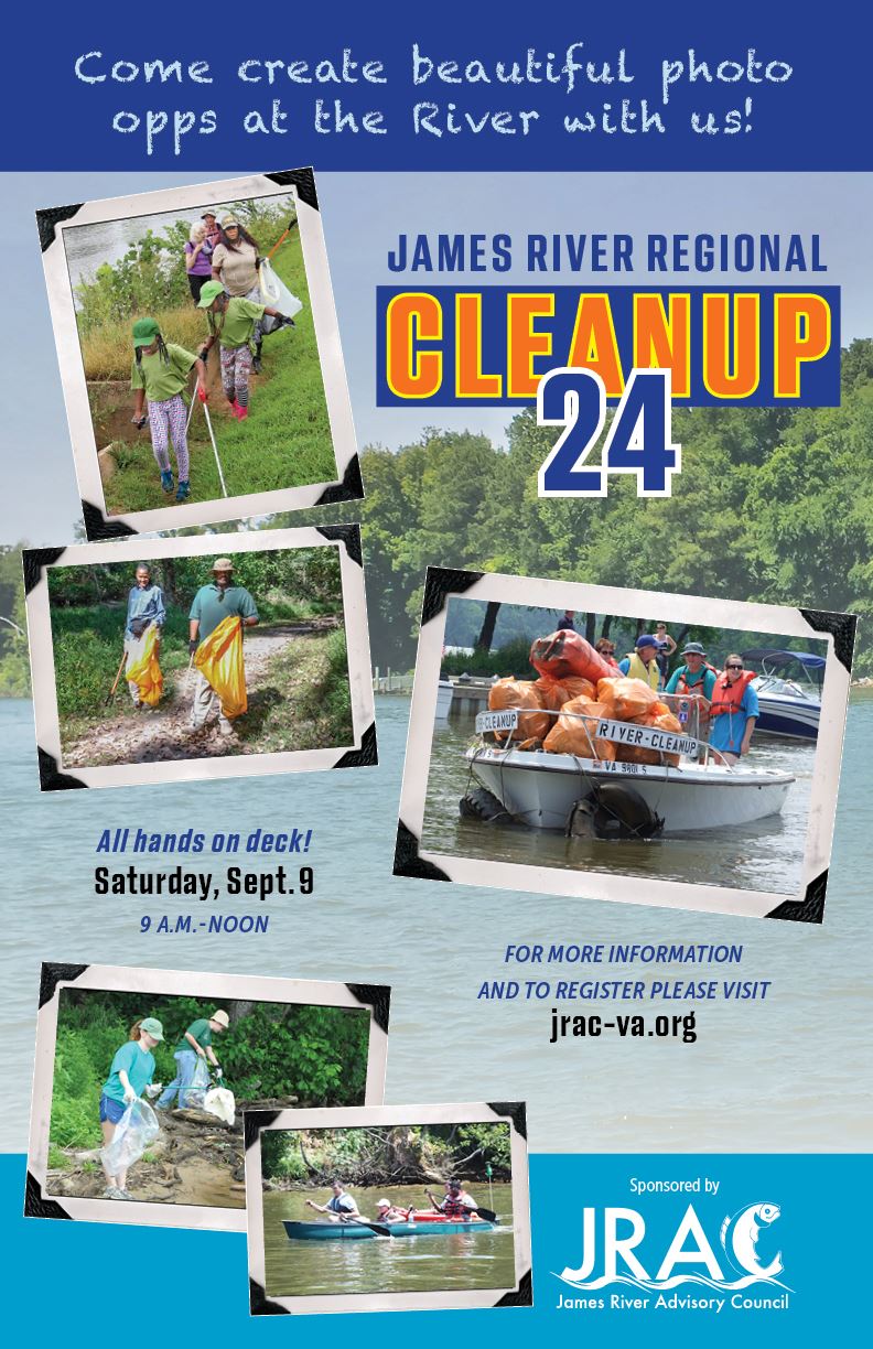 James River Regional Cleanup - September 2023