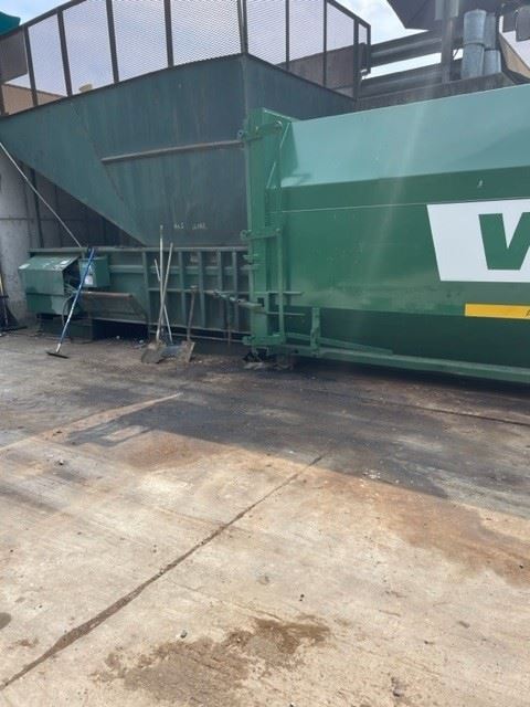 Convenience Center - Trash Hopper and Compactor